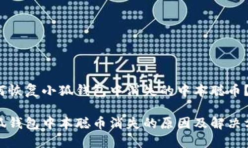 如何恢復小狐錢包中消失的中本聰幣？

小狐錢包中本聰幣消失的原因及解決方案