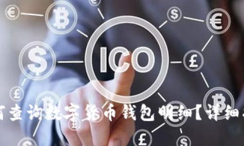 如何查詢數(shù)字貨幣錢包明細(xì)？詳細(xì)指南